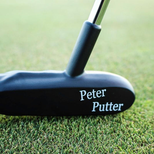 Peter-Putter Golf Putter - Professional Quality Aluminum Head and Chrome Stepless Shaft for Adults